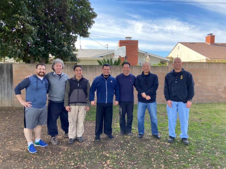 Luis Mendez after sharing with master Jason Tsou and his disciples in Los Angeles, California