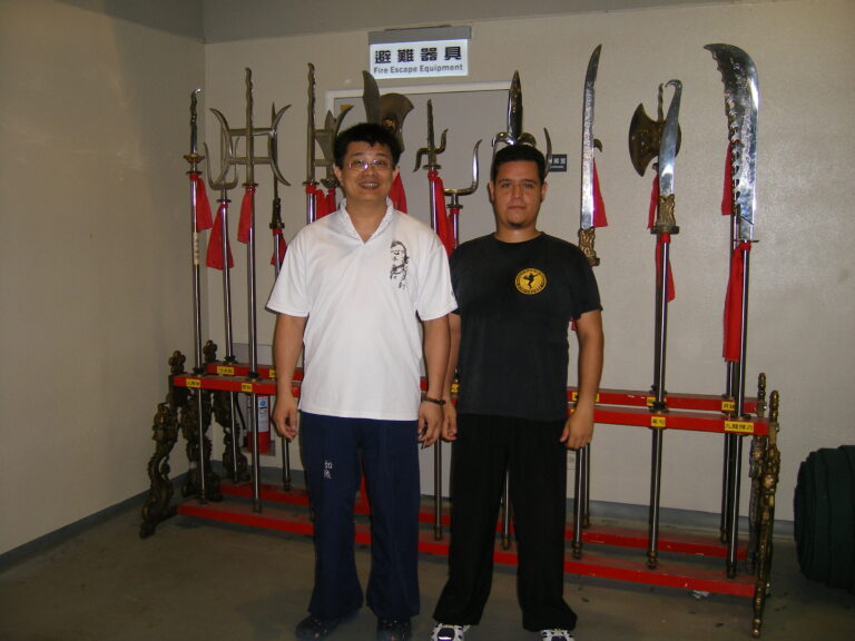 Luis Mendez and Norman Yang the Yang Ming Shan Chinese Culture University