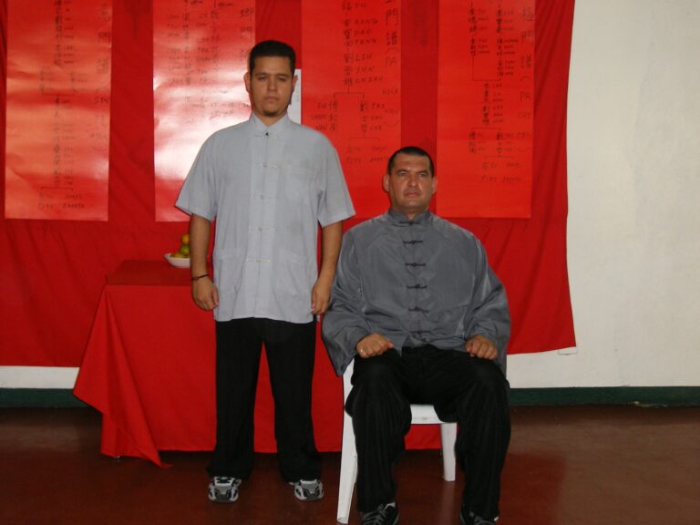 Luis Mendez and Master Yuri Jimenez