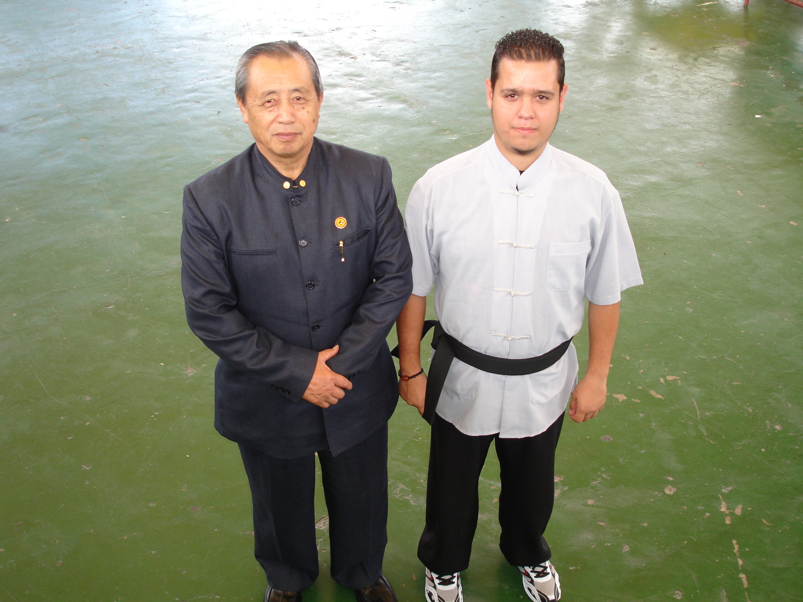 Luis Mendez with Master Fu Song Nan